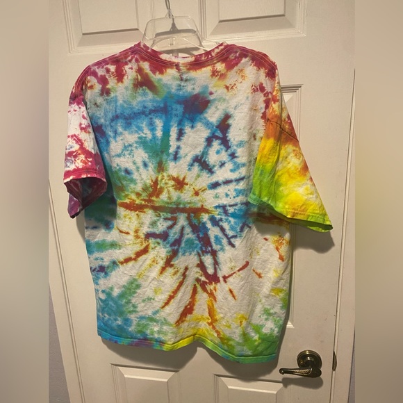 Handmade, tie-dye T-shirt - Picture 2 of 3